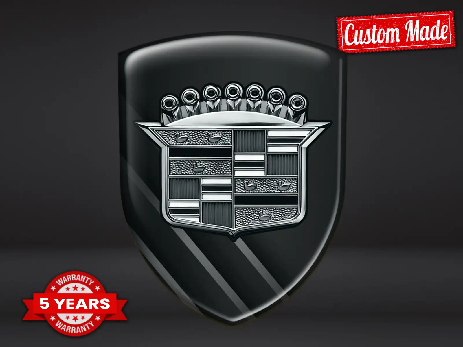 Cadillac Insignias En Relieve Resistentes Máximo Pro Rendimiento ST
